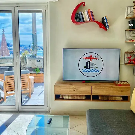 Terrazza Su - 300sqm Rooftop Penthouse W Sea & Views - Close To Aquarium *