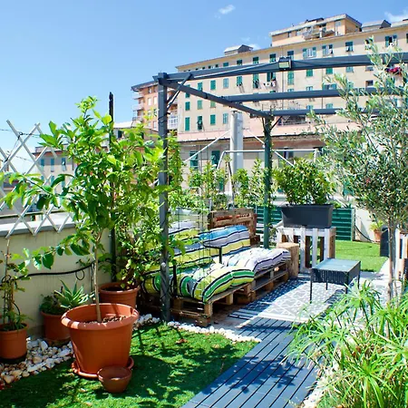 Terrazza Su - Attico Panoramico Vicino Acquario E Centro Citta *