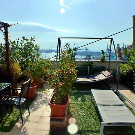 Terrazza Su - Attico Panoramico Vicino Acquario E Centro Citta Lejlighed Genova