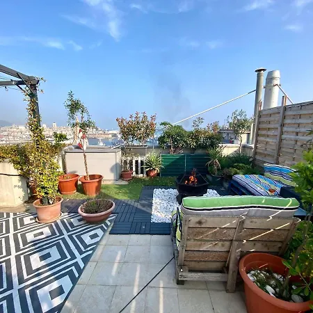Lejlighed Terrazza Su - Attico Panoramico Vicino Acquario E Centro Citta *