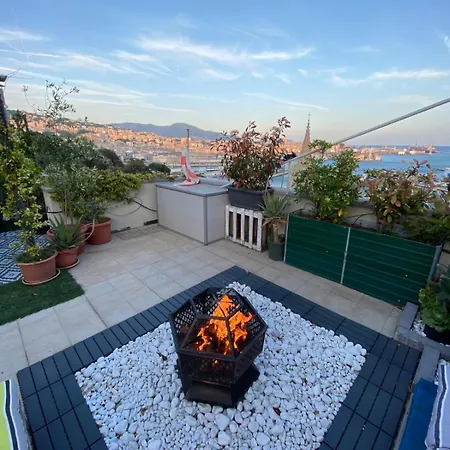 Apartment Terrazza Su - Attico Panoramico Vicino Acquario E Centro Citta