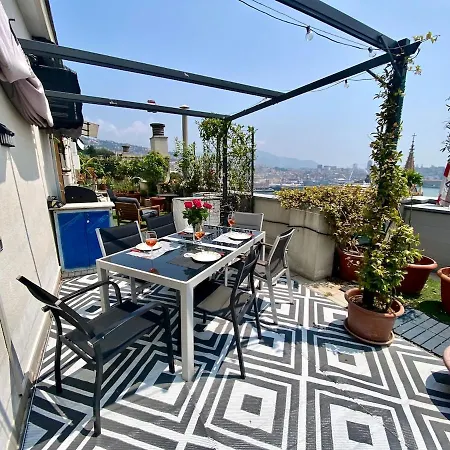 Terrazza Su - Attico Panoramico Vicino Acquario E Centro Citta *
