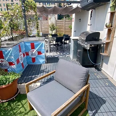 Terrazza Su - Attico Panoramico Vicino Acquario E Centro Citta