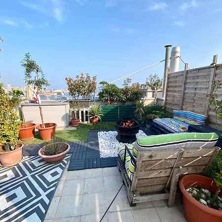 Terrazza Su - Attico Panoramico Vicino Acquario E Centro Citta *