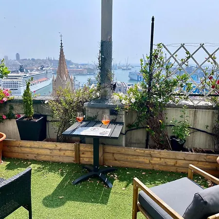 아파트 Terrazza Su - Attico Panoramico Vicino Acquario E Centro Citta *