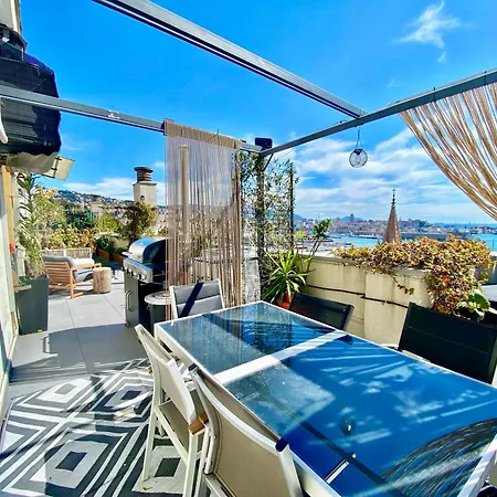 Terrazza Su - 300sqm Rooftop Penthouse W Sea & Views - Close To Aquarium Génova
