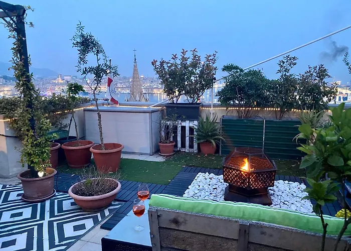 Terrazza Su - Attico Panoramico Vicino Acquario E Centro Citta Lägenhet *