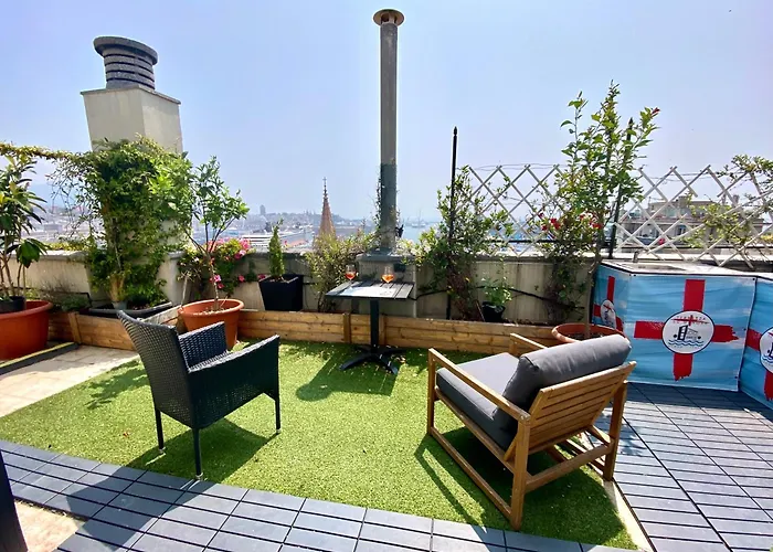 Terrazza Su - Attico Panoramico Vicino Acquario E Centro Citta Lägenhet *