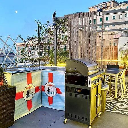Terrazza Su - 300sqm Rooftop Penthouse W Sea & Views - Close To Aquarium * Genua