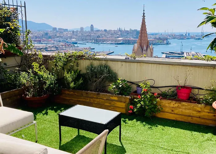 Terrazza Su - Attico Panoramico Vicino Acquario E Centro Citta Apartment