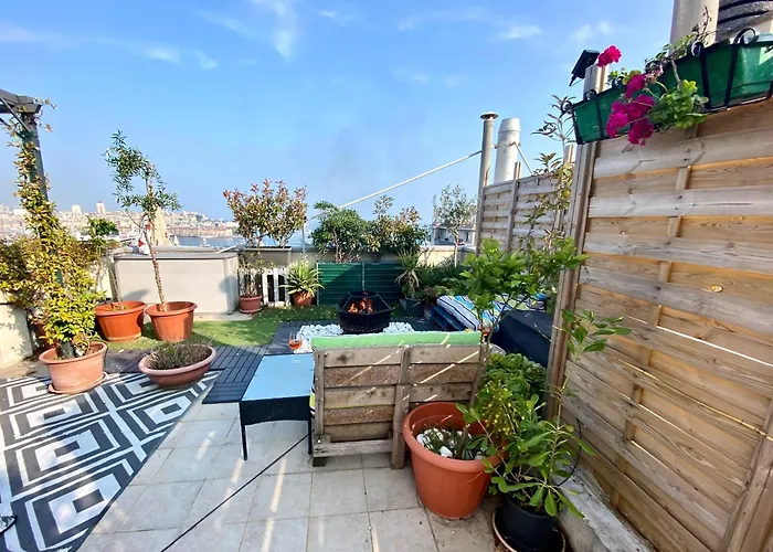 Apartment Terrazza Su - Attico Panoramico Vicino Acquario E Centro Citta Genua