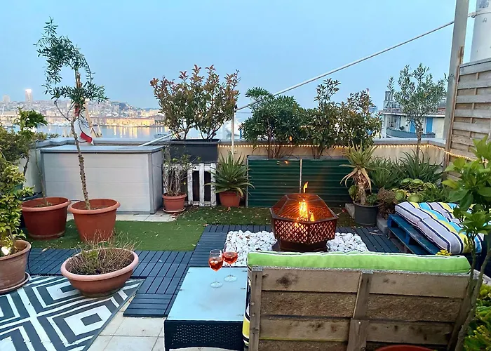 Apartment Terrazza Su - Attico Panoramico Vicino Acquario E Centro Citta Genua